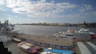 Archived image Webcam Hamburg: Cargo bridges 07:00