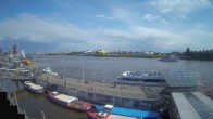 Archiv Foto Webcam Hamburg: Landungsbrücken 15:00
