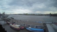 Archived image Webcam Hamburg: Cargo bridges 17:00