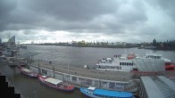 Archiv Foto Webcam Hamburg: Landungsbrücken 07:00
