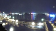 Archived image Webcam Hamburg: Cargo bridges 23:00