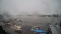 Archiv Foto Webcam Hamburg: Landungsbrücken 05:00