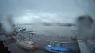 Archiv Foto Webcam Hamburg: Landungsbrücken 06:00