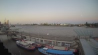 Archiv Foto Webcam Hamburg: Landungsbrücken 03:00