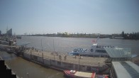 Archiv Foto Webcam Hamburg: Landungsbrücken 11:00