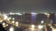 Archiv Foto Webcam Hamburg: Landungsbrücken 01:00