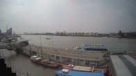 Archiv Foto Webcam Hamburg: Landungsbrücken 09:00