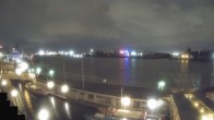 Archiv Foto Webcam Hamburg: Landungsbrücken 01:00