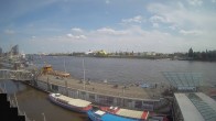 Archiv Foto Webcam Hamburg: Landungsbrücken 15:00