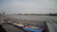 Archiv Foto Webcam Hamburg: Landungsbrücken 17:00