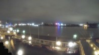 Archiv Foto Webcam Hamburg: Landungsbrücken 01:00