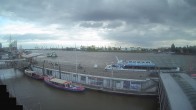 Archiv Foto Webcam Hamburg: Landungsbrücken 15:00