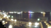 Archiv Foto Webcam Hamburg: Landungsbrücken 23:00