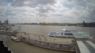 Archiv Foto Webcam Hamburg: Landungsbrücken 11:00