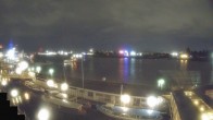 Archiv Foto Webcam Hamburg: Landungsbrücken 23:00