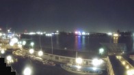 Archiv Foto Webcam Hamburg: Landungsbrücken 23:00