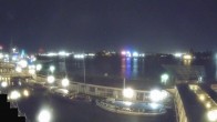 Archiv Foto Webcam Hamburg: Landungsbrücken 23:00