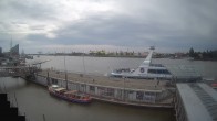 Archiv Foto Webcam Hamburg: Landungsbrücken 09:00