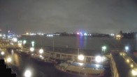 Archiv Foto Webcam Hamburg: Landungsbrücken 23:00