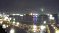 Archiv Foto Webcam Hamburg: Landungsbrücken 23:00