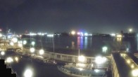 Archiv Foto Webcam Hamburg: Landungsbrücken 01:00