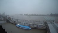 Archiv Foto Webcam Hamburg: Landungsbrücken 15:00