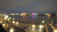 Archiv Foto Webcam Hamburg: Landungsbrücken 21:00