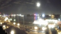 Archiv Foto Webcam Hamburg: Landungsbrücken 01:00