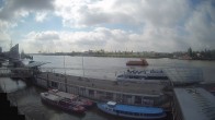 Archiv Foto Webcam Hamburg: Landungsbrücken 09:00