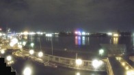 Archiv Foto Webcam Hamburg: Landungsbrücken 23:00