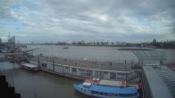 Archived image Webcam Hamburg: Cargo bridges 17:00