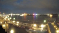 Archived image Webcam Hamburg: Cargo bridges 21:00