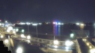 Archiv Foto Webcam Hamburg: Landungsbrücken 23:00