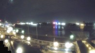 Archiv Foto Webcam Hamburg: Landungsbrücken 01:00