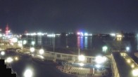 Archiv Foto Webcam Hamburg: Landungsbrücken 23:00