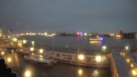 Archiv Foto Webcam Hamburg: Landungsbrücken 03:00