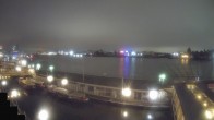 Archiv Foto Webcam Hamburg: Landungsbrücken 01:00