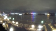 Archiv Foto Webcam Hamburg: Landungsbrücken 23:00