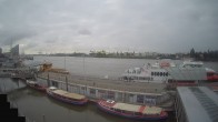 Archiv Foto Webcam Hamburg: Landungsbrücken 07:00