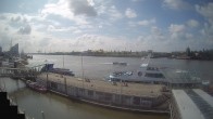 Archiv Foto Webcam Hamburg: Landungsbrücken 09:00