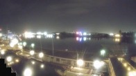 Archiv Foto Webcam Hamburg: Landungsbrücken 01:00