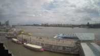 Archived image Webcam Hamburg: Cargo bridges 13:00