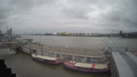 Archived image Webcam Hamburg: Cargo bridges 17:00