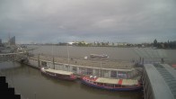 Archiv Foto Webcam Hamburg: Landungsbrücken 19:00