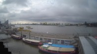 Archiv Foto Webcam Hamburg: Landungsbrücken 07:00