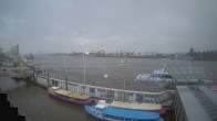 Archiv Foto Webcam Hamburg: Landungsbrücken 17:00