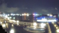 Archiv Foto Webcam Hamburg: Landungsbrücken 21:00