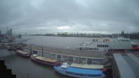 Archiv Foto Webcam Hamburg: Landungsbrücken 07:00