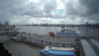 Archiv Foto Webcam Hamburg: Landungsbrücken 11:00