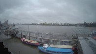 Archiv Foto Webcam Hamburg: Landungsbrücken 07:00